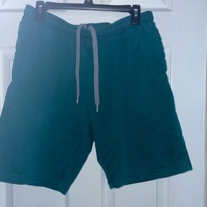 Green shorts